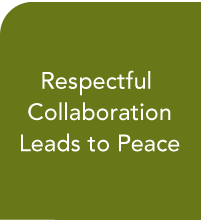 Respectful Collaboration Leads to Peace